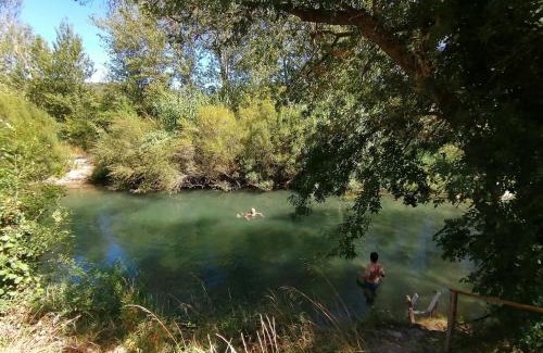 Villeseque-des-Corbieres Apartment | Villa Ripaud, private river swimming, hot tub