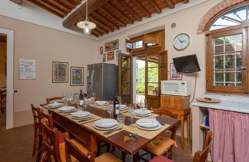 San Giuliano Terme Villa | Villa Rossa Large Private Pool, WiFi