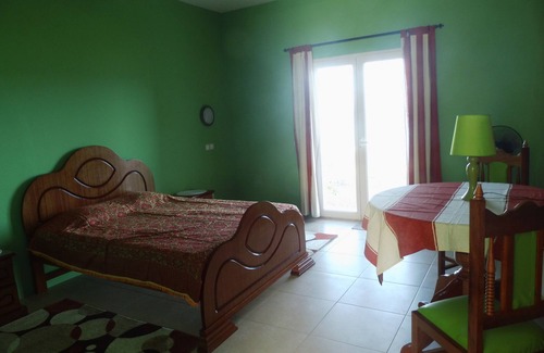 Pedra Badejo House | Villa São José, Bed and Breakfast Santiago Island: DOUBLE ROOM "VERDE"
