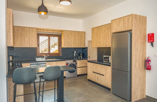 Meladeia Villa | Villa Salina: Modern Holiday Villa, Private Pool, Views, WiFi, A/C