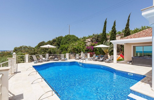 Kissonerga Villa | Villa Sarah - Amazing sea views, private pool, jacuzzi/spa