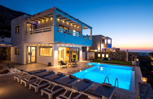 Koutouloufari Villa | Villa Seaview private Villa with Pool & Panoramic Seaview.