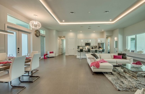 Pelican Villa | Villa Seven Oceans - stylish new villa, extra large pool & spa, boat dock