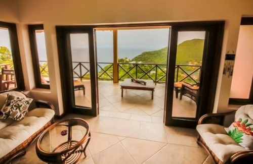Marigot Bay Villa | Villa Sherry - amazing views of Marigot Bay and Caribbean Sea