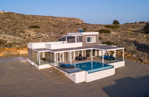 Pefkos Villa | Villa Sophia- New Luxury Villa, Breathtaking Views, Fully Furnished, Sleeps 9