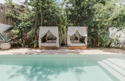 Zama Villa | Villa Sorella in Aldea Zama 24Hrs Security, 5min to the beach