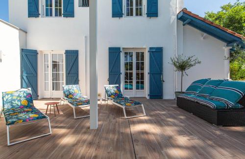 Capbreton Villa | Villa Souleillous, basco landaise de prestige, 500m de la plage