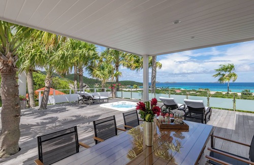 Saint-Jean Villa | Villa St Jean - Panoramic view of the bay - 3 bedrooms - swimming pool - Heated Spa