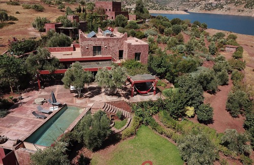 Bine el Ouidane Villa | Villa sur le lac Dans le Respect de la Nature