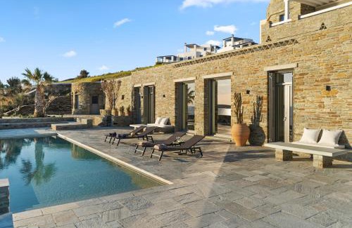 Batsi House | Villa Thalassa, Beachfront, Private Pool & Sunset Views by Explore Andros