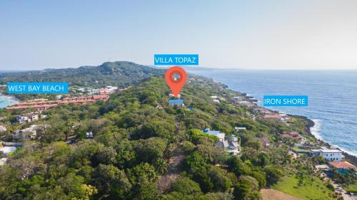 Lighthouse Estates Villa | Villa Topaz Above West Bay With 360 Degree Views! 3 Bedrooms