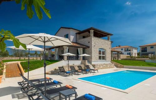 Nova Vas Villa | Villa Victoria Istra - heated pool
