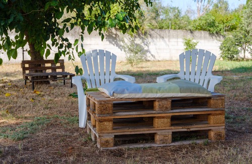 Lequile Villa | Villa 'Villetta La Pineta' with Private Terrace, Private Garden and Air Conditioning
