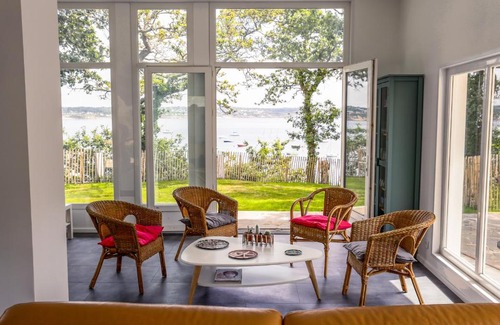Plougonvelin Villa | Villa vue mer exceptionnelle, surplombant la plage des 3 curés - Neizh