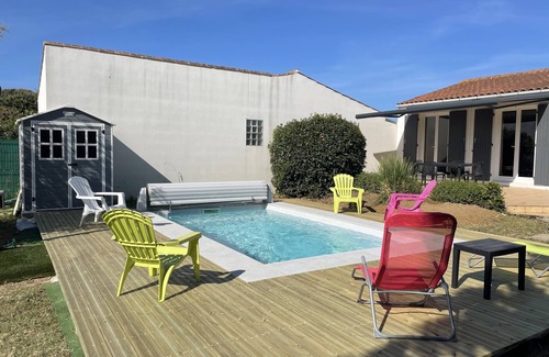 La Cotiniere House | Villa with heated pool a la cotiniere
