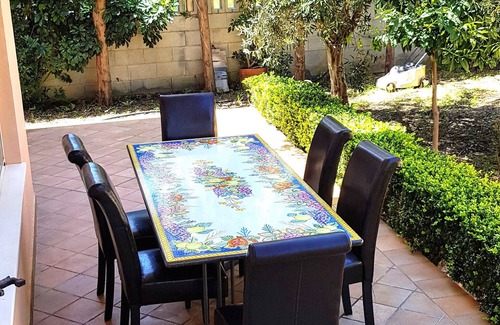 Patti Villa | Villa with garden 200 sqm facing the sea- view of the Aeolian Islands