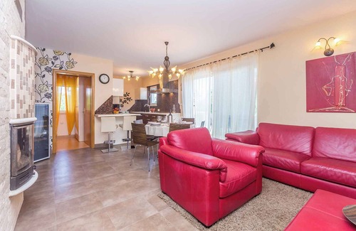 Sveti Vid Dobrinjski Villa | Villa with sea view and pool