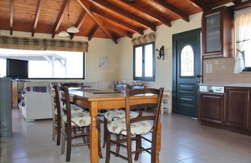 Pitsidia Villa | Villa with sea and mountain views, private pool and large garden