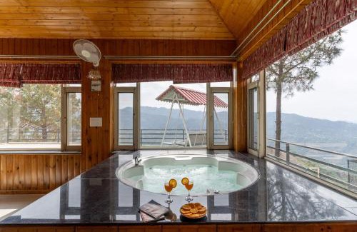 Sabathu Villa | Villa Woodside Meadows by VEO - 3 BR with Jacuzzi in Kasauli with Hill view