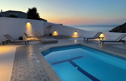 Fodele Villa | Villa Yimaré with private pool and sea view