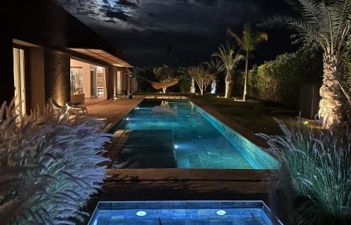 Annakhil Villa | Villa Zen'O Palmeraie - Hot Pool