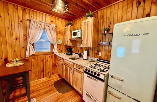 Old Forge Cottage | Village Cottages East: Town & Trails Cottage for 2 with private Hot Tub!