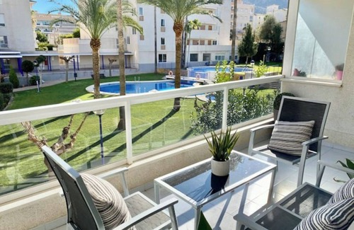 El Albir Apartment | Viminal Albir. Terrace. 3 swimming pools. A/C .Garage