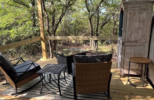 Mineral Wells House | Vintage Airstream Retreat