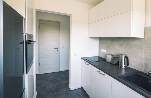 Schwetzingen Apartment | Vintage Apartment Schwetzingen - living room - bedroom - kitchen - balcony