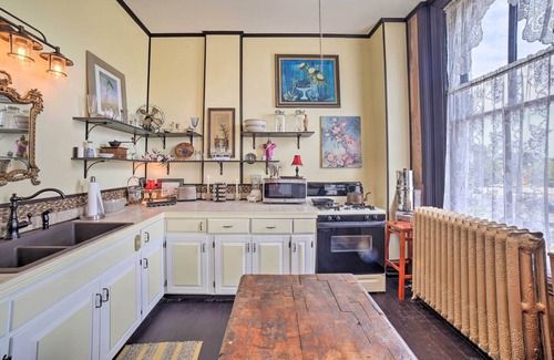 La Porte Apartment | Vintage Apartment in Historic Downtown La Porte!