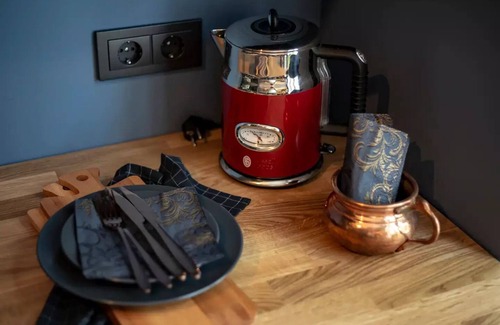 Grizinkalns Apartment | Vintage Apartments BLACK/Free parking