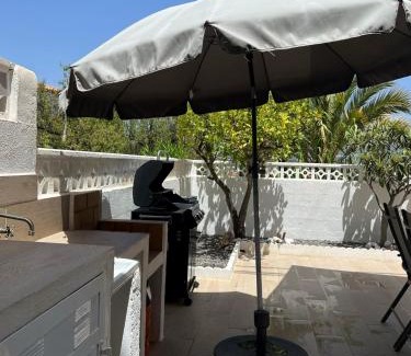 El Albir Apartment | Vista Bahia II Apartments- top floor with balcony views & ground floor with garden and BBQ