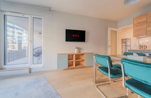 Prague 3 Apartment | Vista Serenity Apartment with Parking Garage