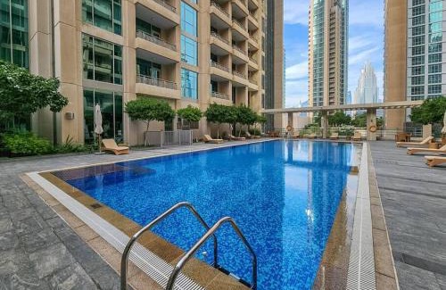 Al Barsha 1 Apartment | Vogue Downtown - Boulevard Central Tower - Burj Khalifa View