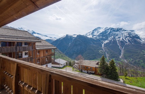 Orcieres-Merlette Condo | Vue sur la montagne | Près des pistes | T2 pour 4