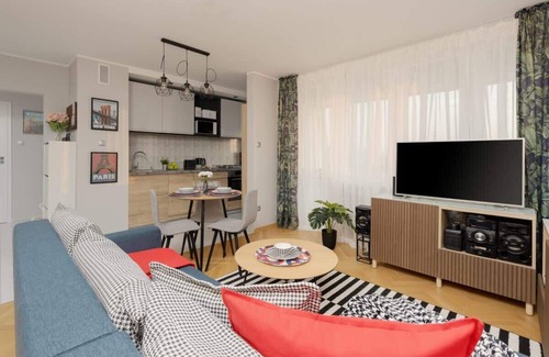 Zoliborz Apartment | Włościańska 10B | Modern Apartment | Balcony