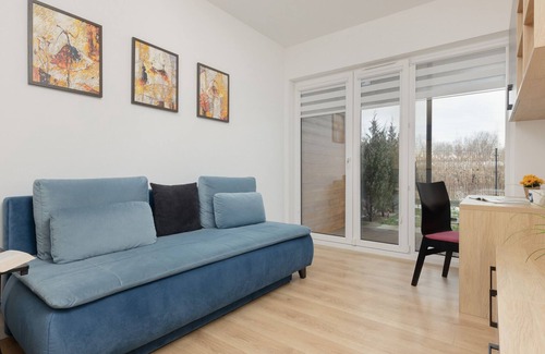Wawer Apartment | Wał Miedzeszyński 466Z | 2 Bedrooms, Terrace, Parking