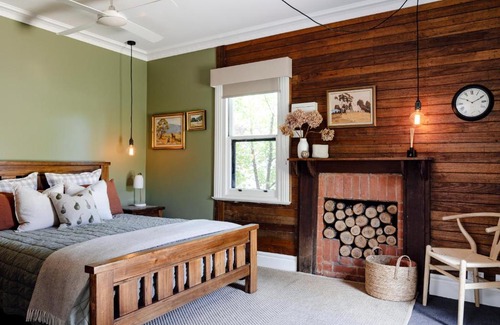 Piries House | WAIRERE REST - High Country Couples Retreat - Outdoor Bath with Rural View