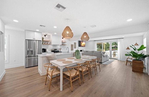 Cocoa Beach House | Walk to beach, riverfront, pool home. Bring your boat!