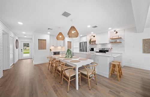 Cocoa Beach House | Walk to beach, riverfront, pool home. Bring your boat!