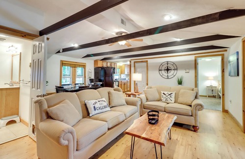 Pocono Lake House | Walk to Beaches: Tree-Lined Pocono Lake Retreat!