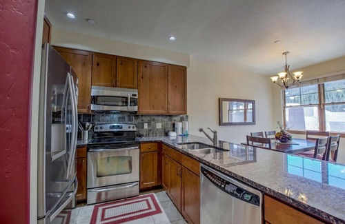 Copper Mountain Village Apartment | Walk to chair lift! West Village, walk to Center Copper, private garage