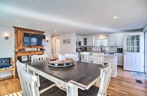 Teaticket House | Walk to Great Pond: Spacious East Falmouth Home