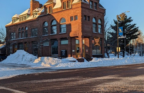 Washburn House | Walk to Lake Superior from this 4B/2b house in Washburn's Historic District. .