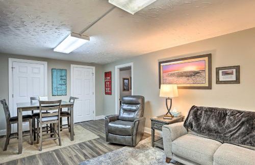 Sturgis Apartment | Walk to Main St Sturgis Apt with Grill!