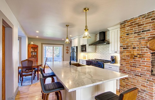 Blue Hill House | Walk to town of Blue Hill from this 4-bedroom/4 bath home on Parker Point Road!