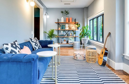West End House | Walkable Downtown Hotel Condo with Free WiFi, Partial AC, & Jetted Tub