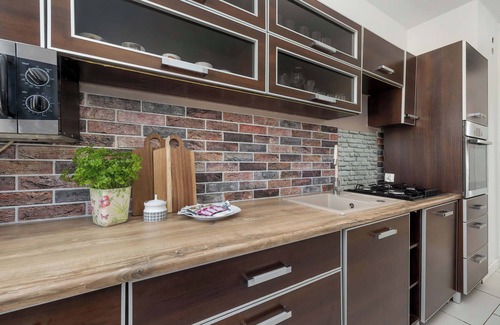 West Pomeranian Voivodeship Apartment | Waska Bright Apartment with Balcony