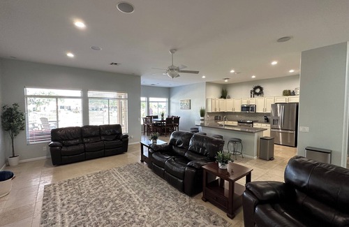 Ocotillo House | Water/Golf Course Backyard | Heated Pool Included in Price | Modern 3 bedroom