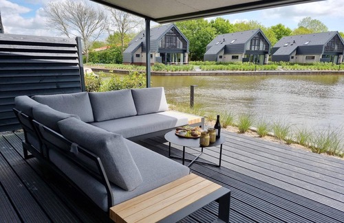 Balk House | Water Villa in Balk with Private Jetty